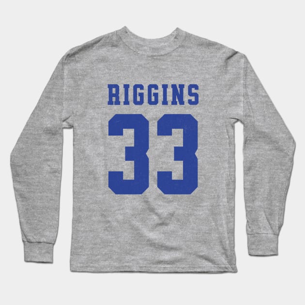 Tim Riggins #33 Long Sleeve T-Shirt by BodinStreet